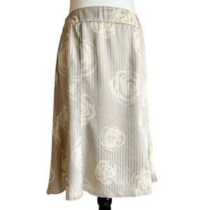 Armani Collezioni silk floral skirt